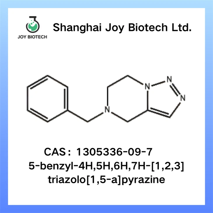 5-​benzyl-​4H,​5H,​6H,​7H-[1,​2,​3]​triazolo[1,​5-​a]​pirazin CAS NO 1305336-09-7